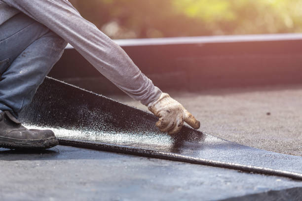 Professional Crawl Space Encapsulation technician working in Folsom, PA